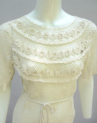 70S MIRAMAR  HAND CROCHETED  4/6